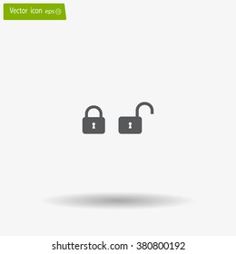 Lock vector icon