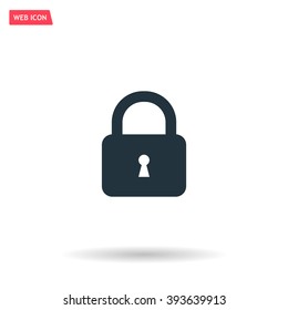 Lock vector icon