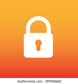 Lock vector icon