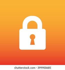 Lock vector icon