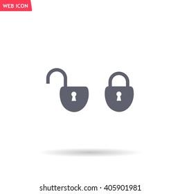 Lock vector icon