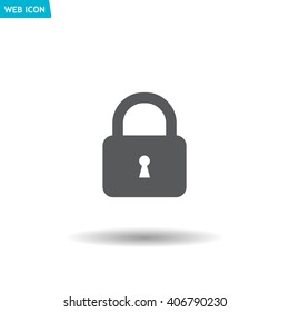 Lock vector icon