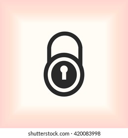lock vector icon