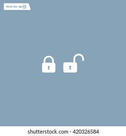 Lock vector icon