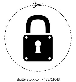 lock vector icon