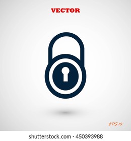 lock vector icon