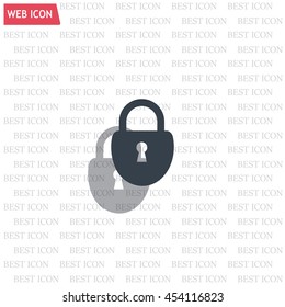 Lock vector icon