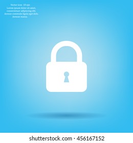 Lock vector icon