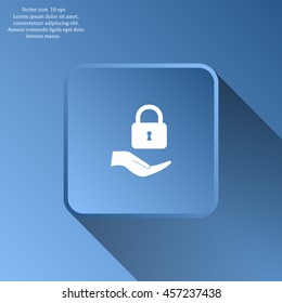 Lock vector icon
