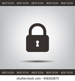 Lock vector icon