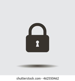 Lock vector icon