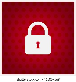 Lock vector icon
