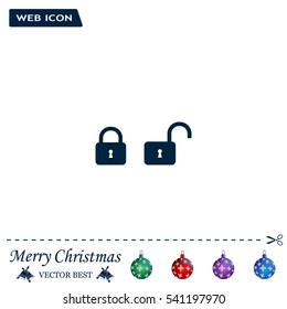 Lock vector icon