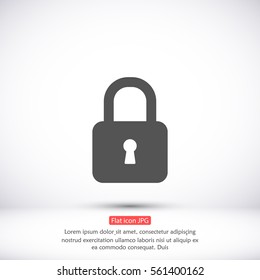 Lock - vector icon