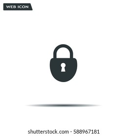Lock vector icon