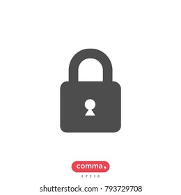Lock vector icon