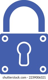 Lock vector icon. Can be used for printing, mobile and web applications.