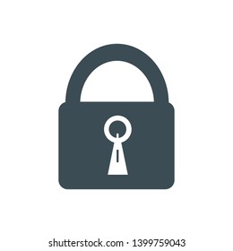 Lock Vector Icon Design For website