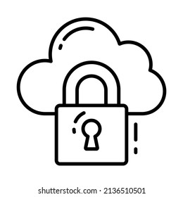 icono del vector de bloqueo. Ilustración para diseño gráfico y web.