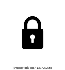 lock vector icon, padlock icon