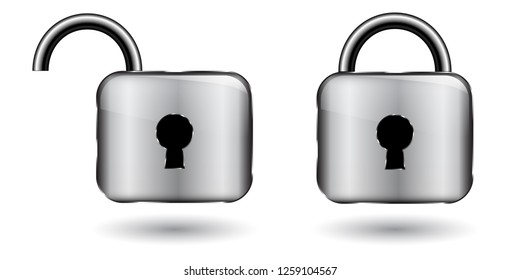 Lock vector icons