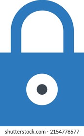 sperren Sie Vektorgrafik auf transparentem Hintergrund.Hochwertige Symbole.Glyphen Vektorsymbol für Konzept und Grafikdesign.