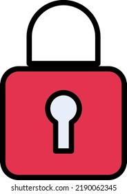 lock  Vector illustration on a transparent background.Premium quality symmbols.Stroke vector icons for concept and graphic design.