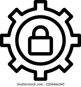 lock  Vector illustration on a transparent background.Premium quality symmbols.Stroke vector icons for concept and graphic design.