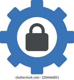 lock Vector illustration on a transparent background. Premium quality symmbols. Glyphs vector icons for concept and graphic design.