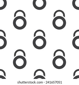 lock, vector seamless pattern, Editable can be used for web page backgrounds, pattern fills  