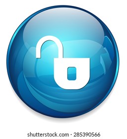 lock web button