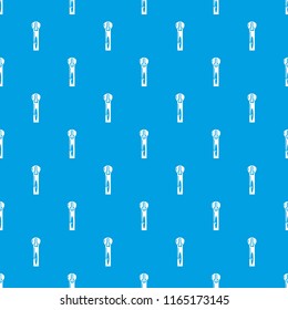 Lock zip pattern vector seamless blue repeat for any use