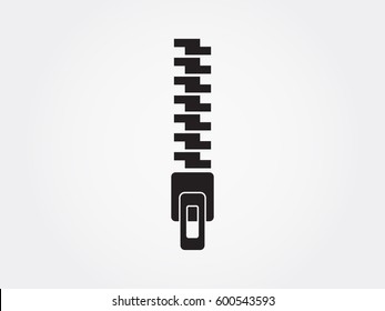 Lock zipper, vector illustration of Eps10