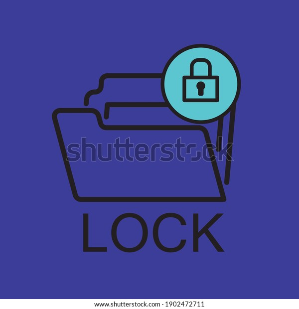 lock_Icon design. symbolizing ones\
organization.It is design that is used by an organization for it\'s\
letterhead,advertising material,and signs as an\
emblem.