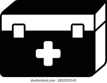 Lockable Medicine Box Dualtone Style Icon