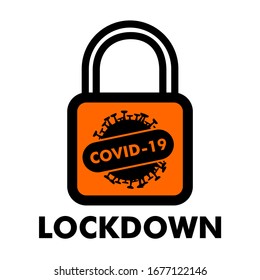 Lockdown due to covid-19 virus outbreaks which increasingly spread to all parts of the world, in order to avoid being infected with the Corona virus