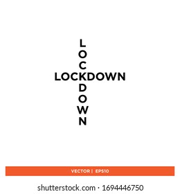 lockdown icon design vector illustration