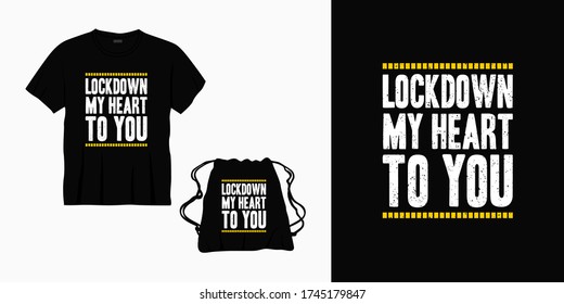 Ich schließe mein Herz zu dir ab, wenn du ein typografisches Schriftstellerdesign für T-Shirt, Tasche oder Ware hast