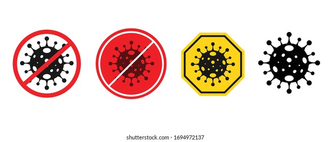 Lockdown pandemic stop novel coronavirus outbreak covid-19, travel corona Europe warning and quarantine with mouth cap mask Vector mouthcap protect icon sign stay at home. vector design.