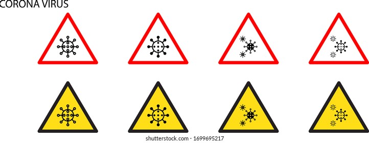Lockdown Pandemic stop Novel Coronavirus outbreak covid-19 2019-nCoV symptoms in Wuhan China Travel corona Europe warning and quarantine with mouth cap mask Vector mouthcap protect icon Lock down sign