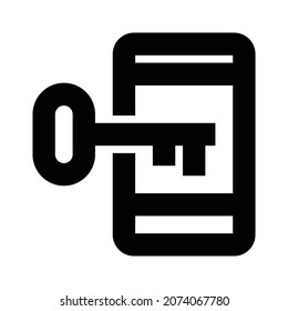 Locked Bold Outline Vector icons that can easily modify

