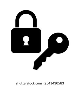 locked concept line icon. Simple element illustration. locked concept outline symbol design.