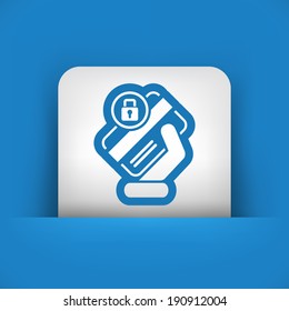 Locked credit card