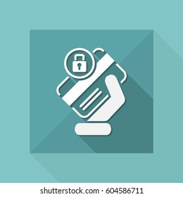 Locked credit card