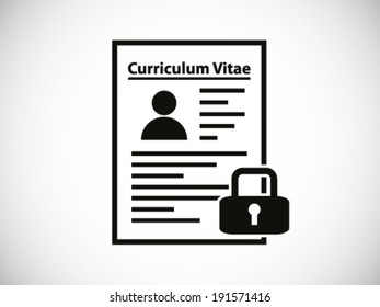 Locked Curriculum Vitae