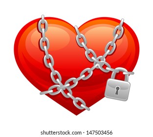 Locked heart