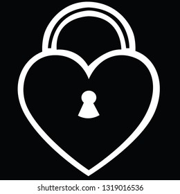 locked love icon