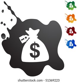 Locked Money Bag