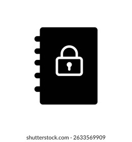 Locked Notebook Symbolizing Emotional Privacy and Personal Boundaries