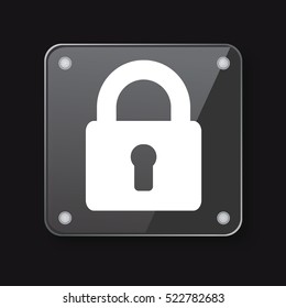 Locked padlock icon